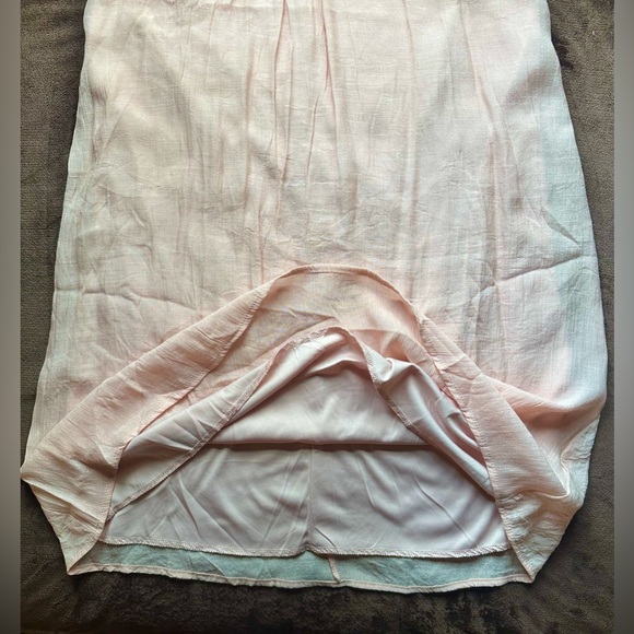 Anthropologie Naif Ballet Pink Sleeveless Midi Shift Dress EUC - Picture 6 of 7